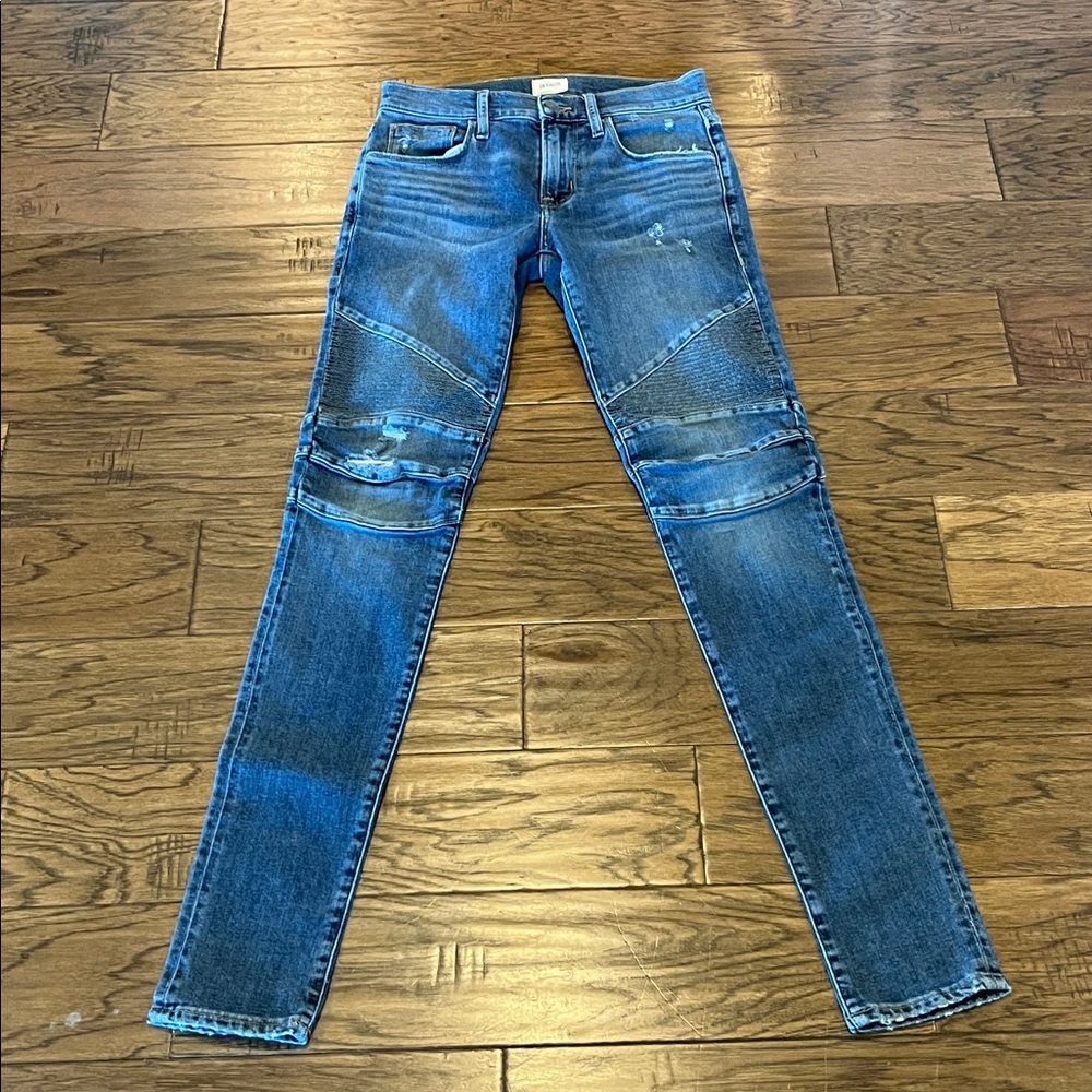 Hudson Jeans Ethan Biker Super Skinny Size 29